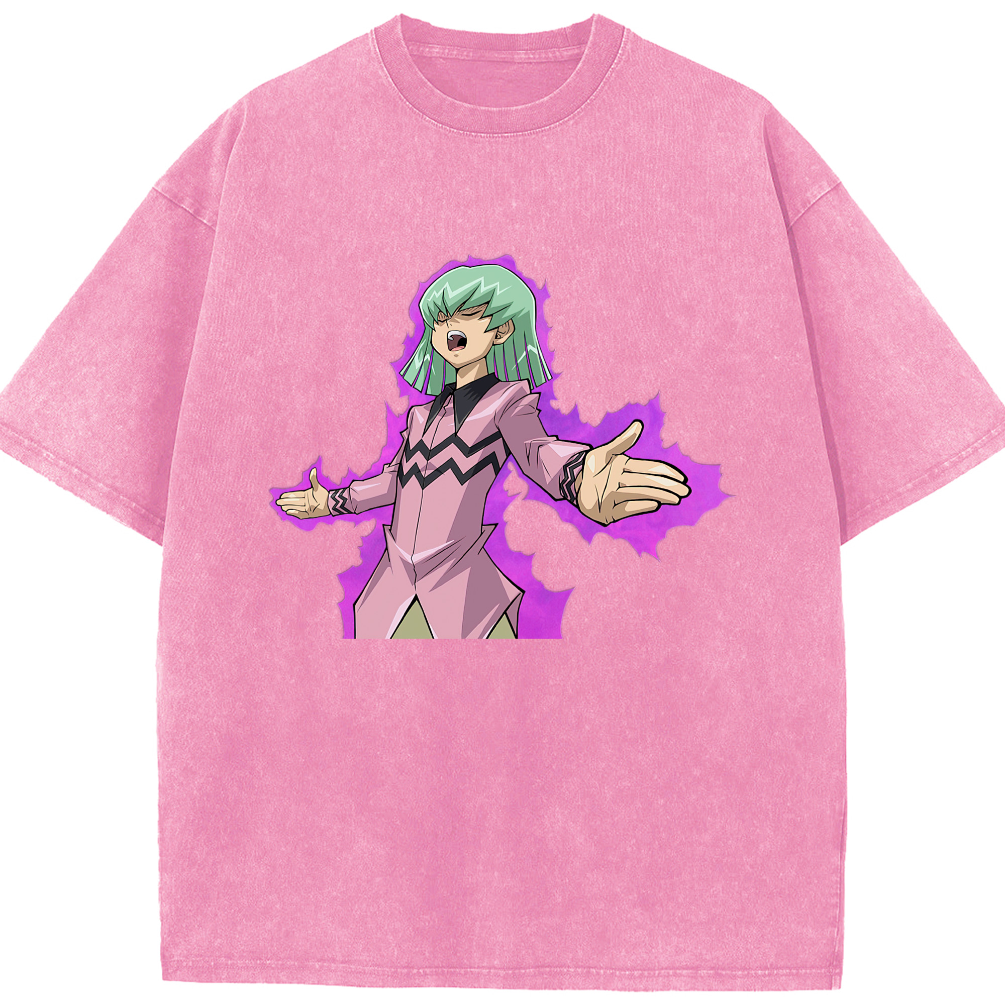 （画像用） 遊☆戯☆王 Yu-Gi-Oh! 綿100% ヴィンテージ風 半袖Tシャツ（フロントプリント）